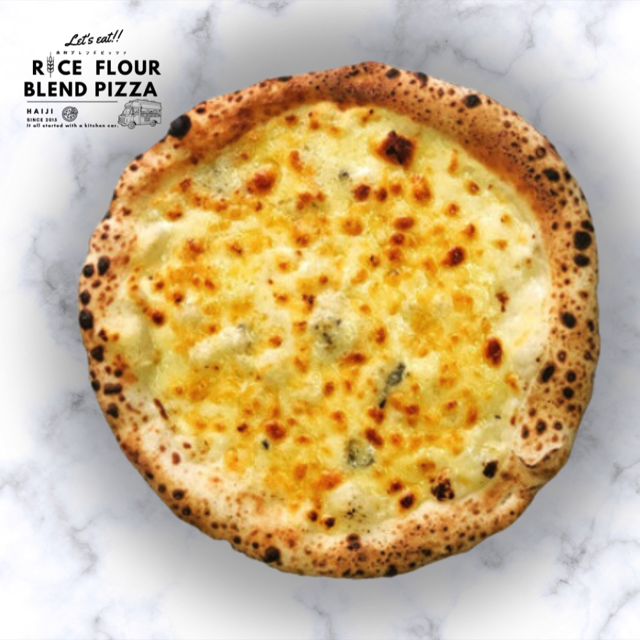 ≪登米市産米粉使用≫ HAIJI人気ピザ 3枚セット(3種×各1枚) ピザ マルゲリータ クワトロフォルマッジ 小麦 国産小麦 米粉 冷凍 チーズ 食べ比べ セット 【HAIJI】tm543