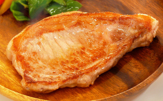 伊達の純粋赤豚 ロース ステーキ用 6枚 (2枚×3パック) 豚肉 ステーキ お肉 にく 宮城県産 国産【有限会社伊豆沼農産】tm029