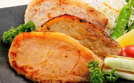 ＜発酵三昧＞豚ロース漬け 6枚 (3種×各2パック) 豚ロース 発酵 味付 小分け 宮城県産 豚 ロース ポーク 味噌 醤油 塩麹 おかず 味付き肉 肉 焼くだけ 簡単調理 時短 冷凍 食べ比べ 【有限会社伊豆沼農産】tm044