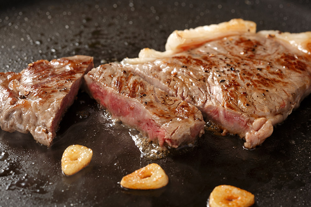 仙台黒毛和牛ロース ステーキ用 200g×2枚 宮城県栗原市産