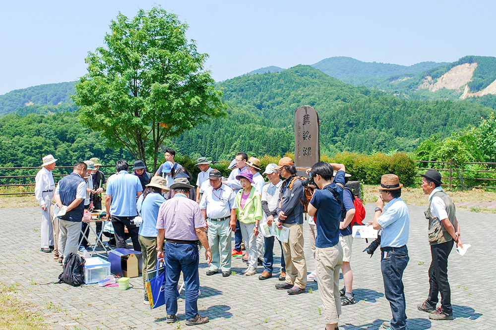 栗駒山麓ジオガイドチケット コース1 大地の変動と人びとのいとなみを知る