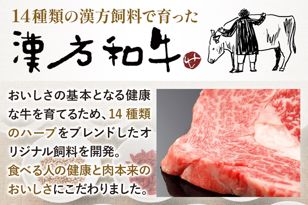 漢方和牛入本格生ハンバーグセット 150g×6個