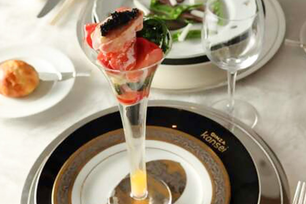 GINZA kansei ペアお食事招待券【数量限定・期間限定】ディナー