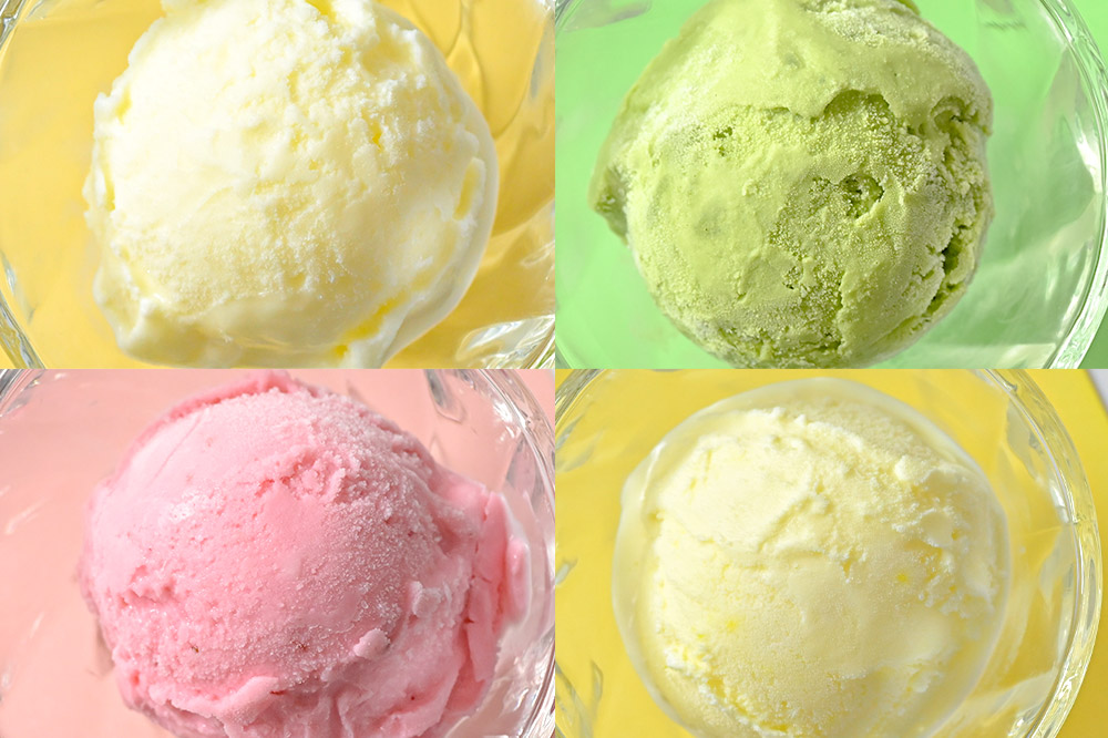 mero ローカロリーアイス 100g×8個 (バニラ／抹茶／いちご／バナナ各2個) アイス スイーツ タンパク質も摂れる