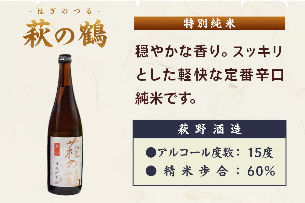 【日本酒・飲み比べセット】宮城・栗原5酒蔵の「栗駒山・萩の鶴・桂泉・錦屋・ほでなす」 720ml×12本
