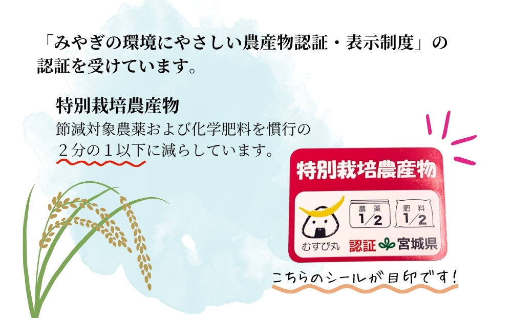 【令和7年産米先行予約】【栽培期間中化学肥料・農薬使用