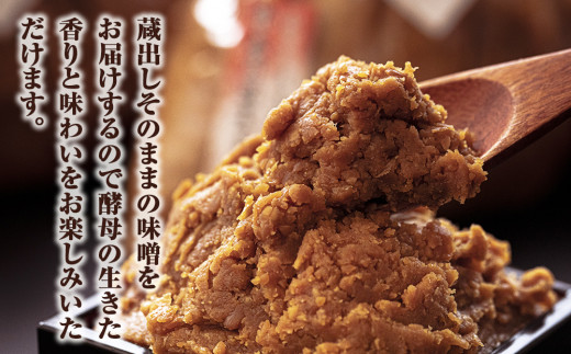 味噌 長寿味噌 生みそ3種（合計3kg) 仙台味噌 白味噌 赤味噌 