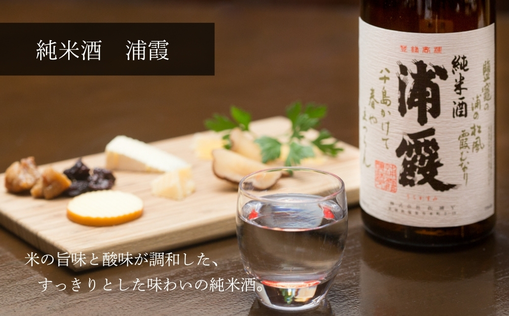 日本酒 浦霞飲み比べ 3本セット 宮城県 佐浦 四合瓶 720ml 純