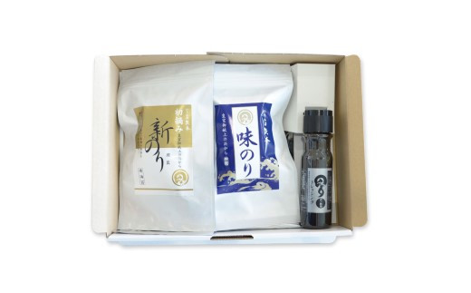 潮匠 朝食セット（八つ切り焼きのり、半切り焼きのり、味