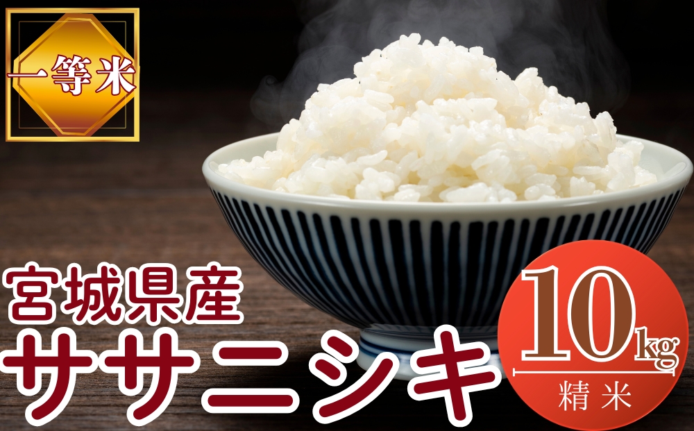 【令和7年産米受付開始！】 【新米】 宮城県産 ササニシキ