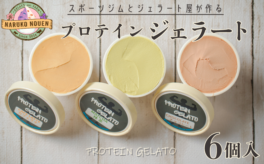 無脂肪乳で作るプロテイン入りジェラート