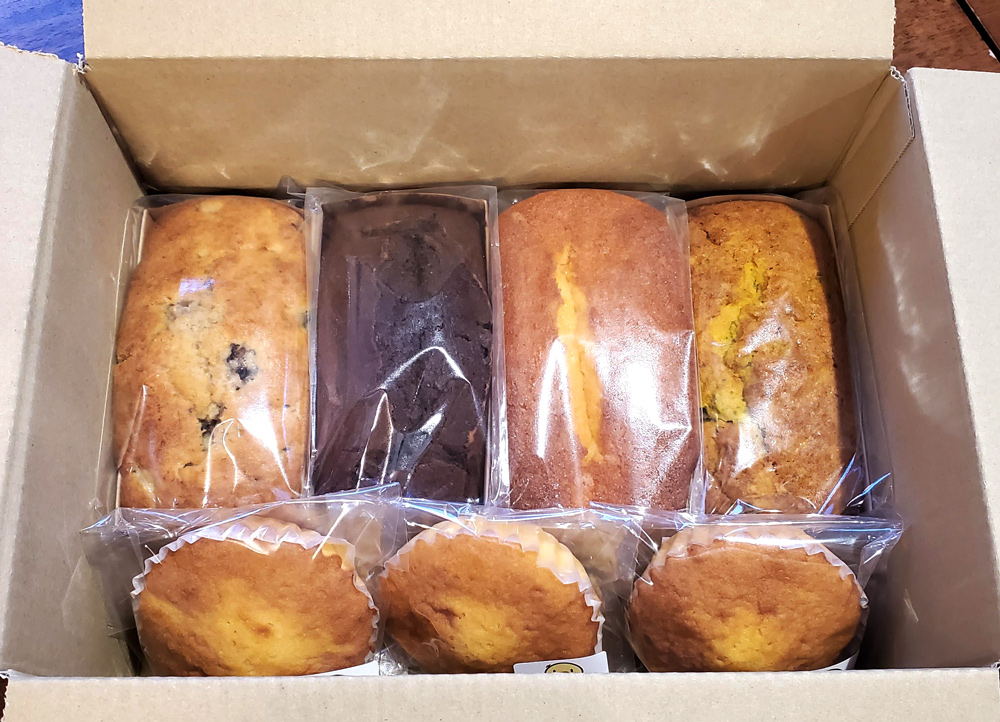 焼き菓子セット(B) (パウンドケーキ4種＆マドレーヌ) [0051]