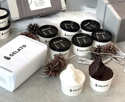 《＆とみやジェラート》 ジェラート ギフトボックス B (7個入り) | アイス スイーツ 宮城 仙台 富谷 とみやど [0082]