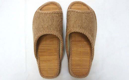 Ｄ型セノーテモールスリッパ　ブラウン　＜婦人用Ｌサイズ（約25cmまで）＞　【04301-0362】