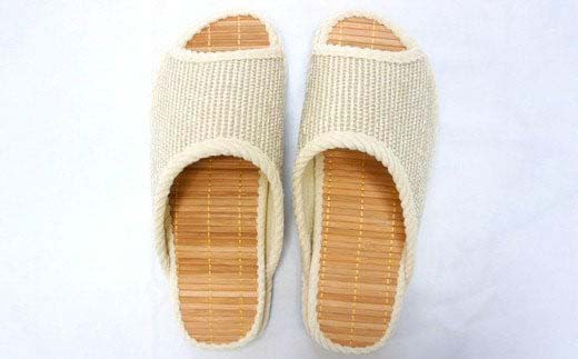 Ｄ型セノーテモールスリッパ　ベージュ　＜婦人用Lサイズ（約25cmまで）＞　【04301-0363】