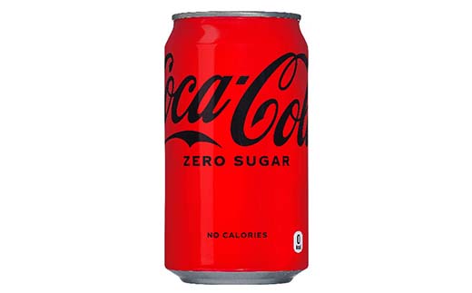 コカ・コーラゼロシュガー350ml缶×24本　【04301-0534】 単月配送 ゼロシュガー350ml×24本