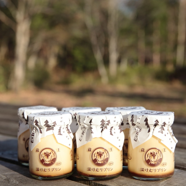 蔵王初のプリン専門店が贈る【蔵王昔懐かしプリン6個セット】　【04301-0341】