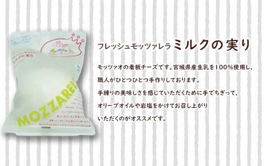 モッツァオ チーズギフト　モッツァレラ チーズ ギフト 生乳 蔵王 人気【04301-0510】