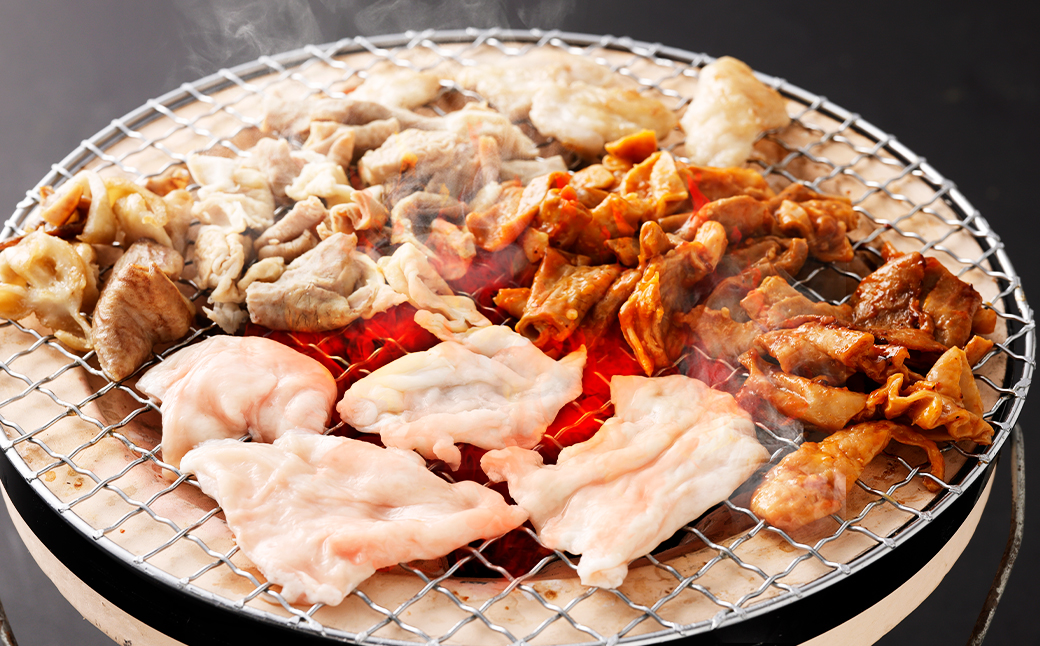 JAPAN X ホルモンバラエティセット2.4kg(モツタンレバーハラミテッポウ）　【04301-0070】