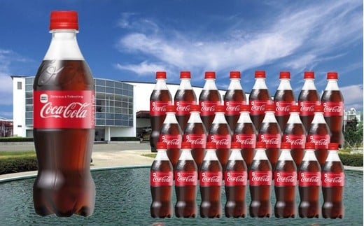 【3か月連続お届け】コカ・コーラ　500ml PET×24本　【04301-0032】