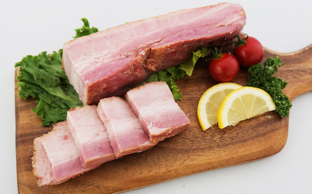 JAPAN X ベーコン840g（280g×3）　豚肉 豚 ブランド豚 小分け ハム ベーコン ジャパンエックス 蔵王 人気【04301-0766】