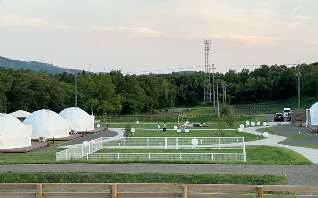 【1泊2食・ジャグジー付き】CHILL OUT GRAMPING ZAO 2名様宿泊チケット　【04301-0803】