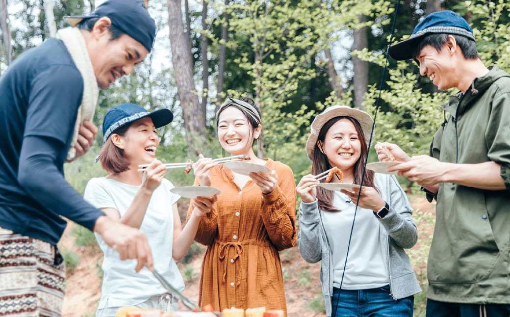 【1泊2食・ジャグジー付き】CHILL OUT GRAMPING ZAO 2名様宿泊チケット　【04301-0803】