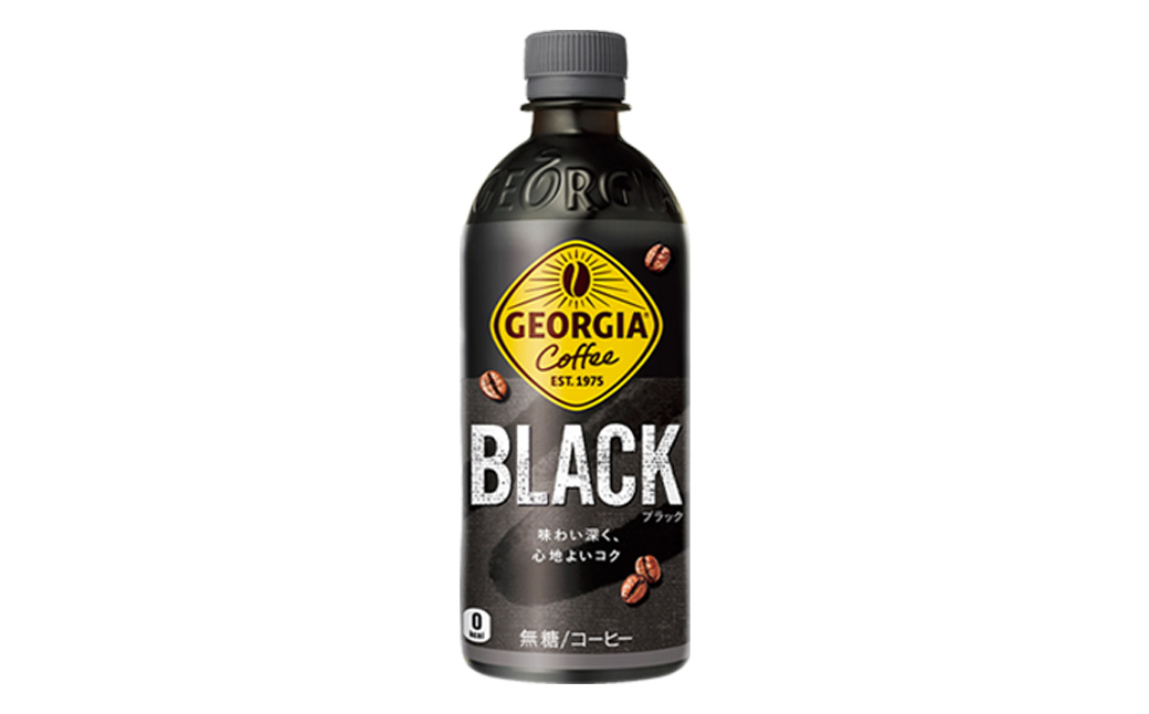 ジョージア ブラック　500mlPET×24本　コカコーラ コーヒー 無糖 ブラック ストレート 深み コク ペットボトル【04301-0476】 単月配送 ブラック500ml×24本