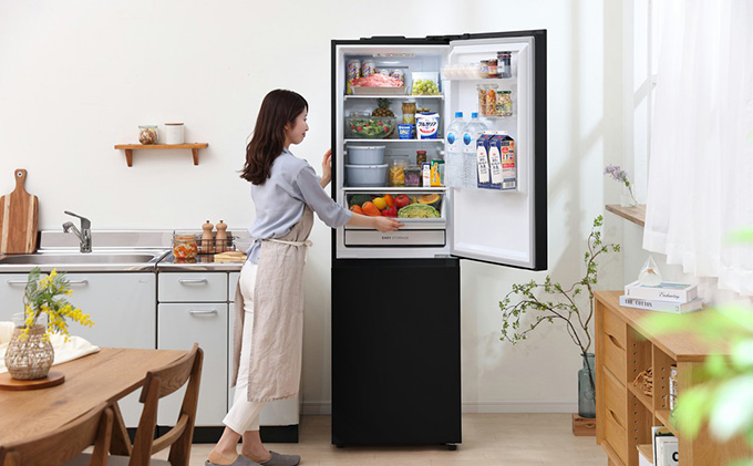 冷蔵庫 274L ファン式 冷凍冷蔵庫 IRSN-27A-B アイリスオーヤマ 家電 自動霜取り 霜取り 霜取り不要 冷凍庫 2ドア冷蔵庫 2ドア 大容量 冷蔵保存 冷凍保存 冷蔵 冷凍 ストッカー 急冷 電化製品 アイリス 宮城 宮城県 大河原町