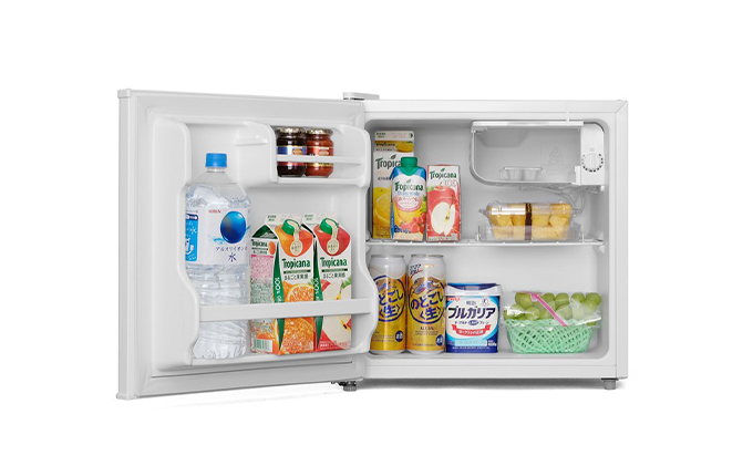 冷蔵庫 45L（左開き）IRSD-5AL-W ホワイト アイリスオーヤマ