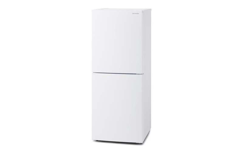 冷凍冷蔵庫 153L IRSN-HF15A-W ホワイト 冷蔵庫 2ドア アイリスオーヤマ ファン式 自動霜取り スリム 冷蔵 冷凍庫 薄型 右開き 急冷モード 新生活 一人暮らし