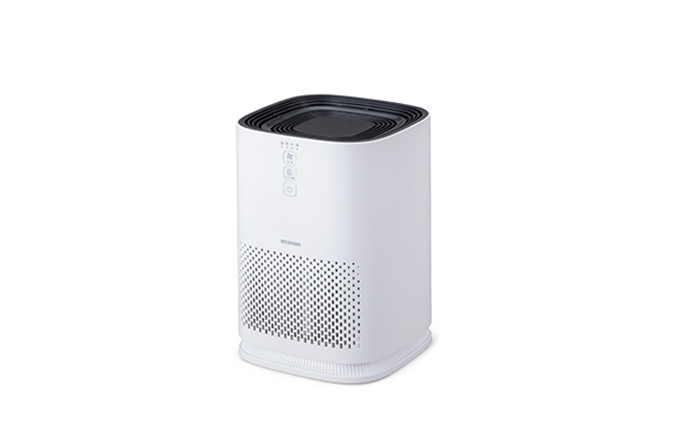 空気清浄機 小型 花粉 アイリスオーヤマ 10畳 IAP-A25-W ホワイト 効果 におい ほこり 花粉 ハウスダスト ウイルス 静音 省エネ 静か 黄砂 PM2.5対応 脱臭 生活家電 空調家電