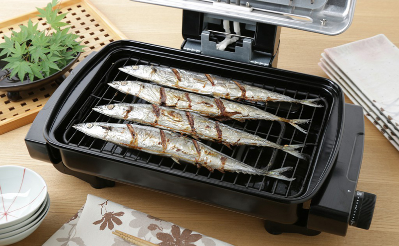 ロースター  マルチロースター  EMT-1103-B ブラックホット アイリスオーヤマ