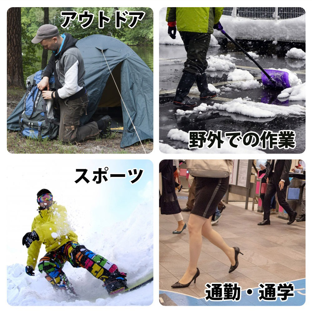 Land Field ヒートジャケット 電熱ジャケット USB加熱 最大50℃ 防寒着 作業着 LF-HJ010 ブルー XLサイズ