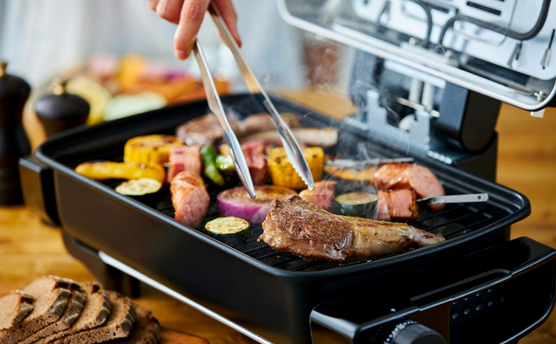 ロースター  マルチロースター  EMT-1103-B ブラックホット アイリスオーヤマ