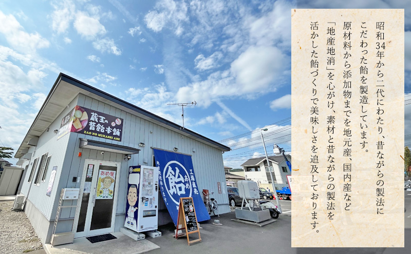 昔なつかし！ちびーず飴 1箱12袋入り 全6種類各2袋(みかん・牛乳・メロン・サイダー・レモン・りんご)