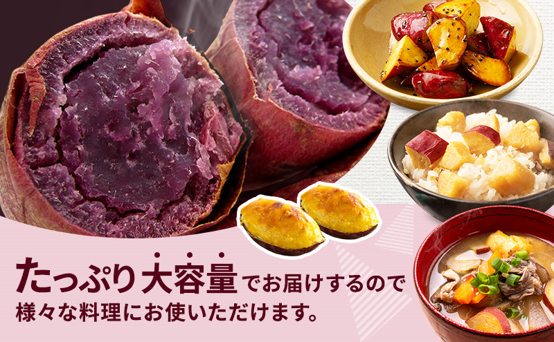 さつまいも 約10kg ふくむらさき 加工用 大きいサイズ サツマイモ 宮城県産 甘い 秋 冬 スイーツ いも 産地直送 宮城県 大河原町