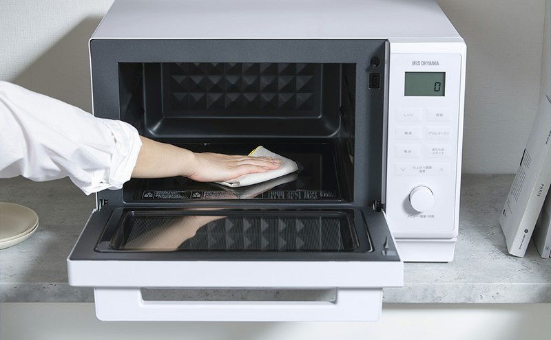 スチームオーブンレンジ 24LMO-F2404-W ホワイト アイリスオーヤマ オーブンレンジ レンジ 電子レンジ スチーム オーブン あたため 時短 同時調理 グリル 発酵 シンプル ヘルツフリー
