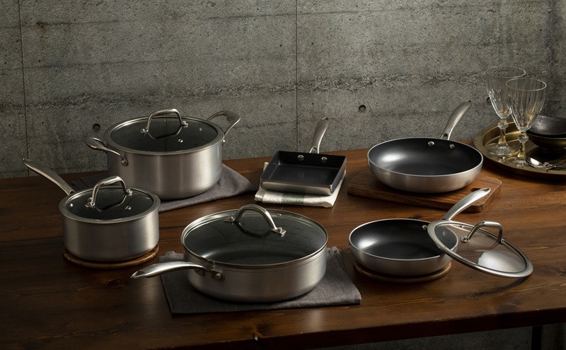 フライパンセット ダイヤモンドグレイス 10点セット DG-SE10 シルバー アイリスオーヤマ ダイヤモンドコートパン なべ 料理 ダイヤモンドコーティング 耐摩耗性 調理器具 ih ガス 卵焼き機 エッグパン 取っ手一体型