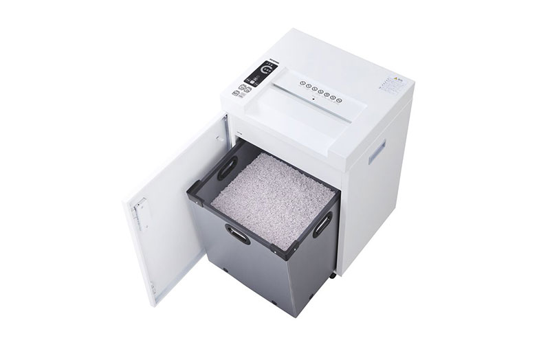 シュレッダー オフィスシュレッダー OF317M ホワイト アイリスオーヤマ 業務用 電動 マイクロクロスカット 細かい 高セキュリティ 機密文書 A3対応 細断 オフィス