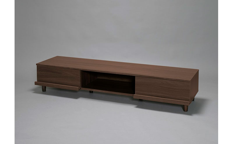 テレビ台 AVボードボックスタイプ BAB-150A ウォールナット テレビ台 脚付き 収納 ローボード おしゃれ 150cm テレビボード テレビラック TV台 TVボード 一人暮らし 新生活 リビング アイリスオーヤマ