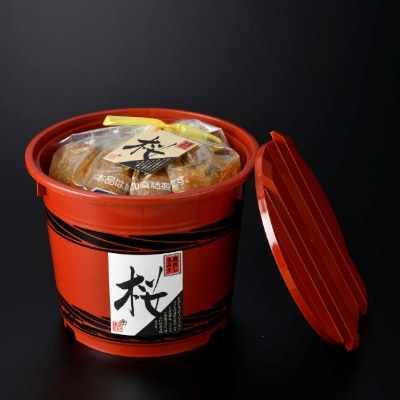 桜中味噌店　蔵出し味噌の赤樽詰め 4kg【配送不可地域：離島】