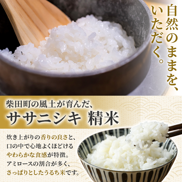【令和7年産 新米】ササニシキ 精米 計10kg（5kg×2袋） 柴田町産 お米 おこめ 米 コメ 白米 ご飯 ごはん おにぎり お弁当 【農業組合法人葉坂希望の郷】sh107