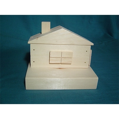 貯金箱A(無塗装・コイン用)