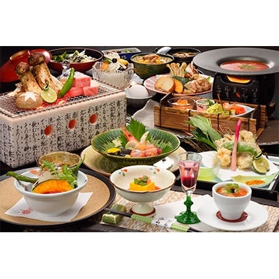 流辿別邸　観山聴月　平日1泊2食付1名様宿泊券