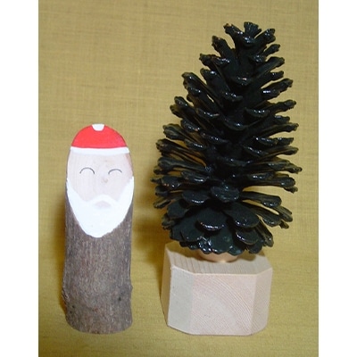 サンタさんとツリー