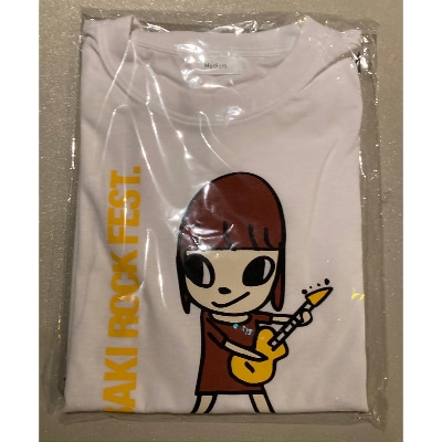 ARABAKI ROCK FEST オフィシャルTシャツA〈ホワイト〉Lサイズ