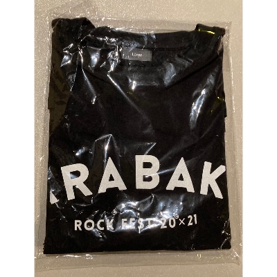 ARABAKI ROCK FEST オフィシャルTシャツB〈ブラック〉Mサイズ