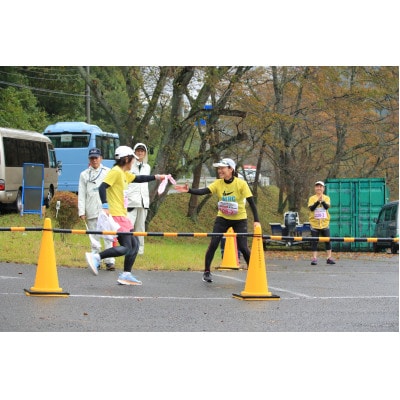 川崎レイクサイドマラソン(2人駅伝)