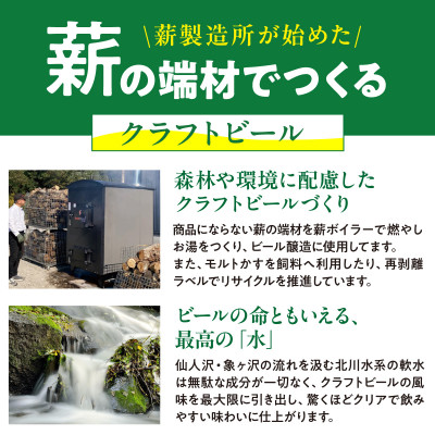 新クラフトビール飲み比べ6本セット【ForestBrewing醸造所】【配送不可地域：離島】
